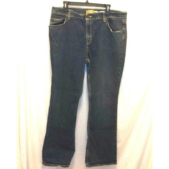 Old Navy Denim - Old Navy Denim Blue Jeans Bootcut Stretch Just Below Waist Size 18 Regular